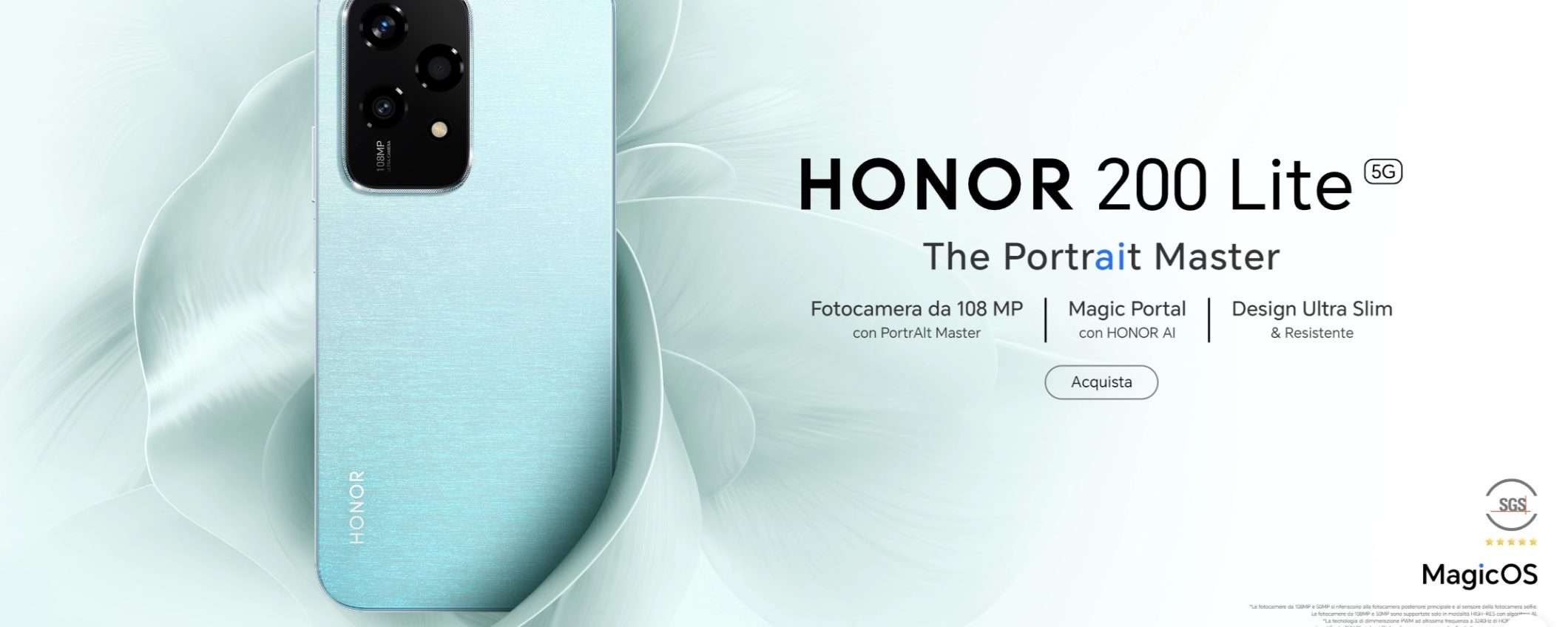 HONOR 200 Lite 5G: nuovo MINIMO su Amazon con quest'offerta