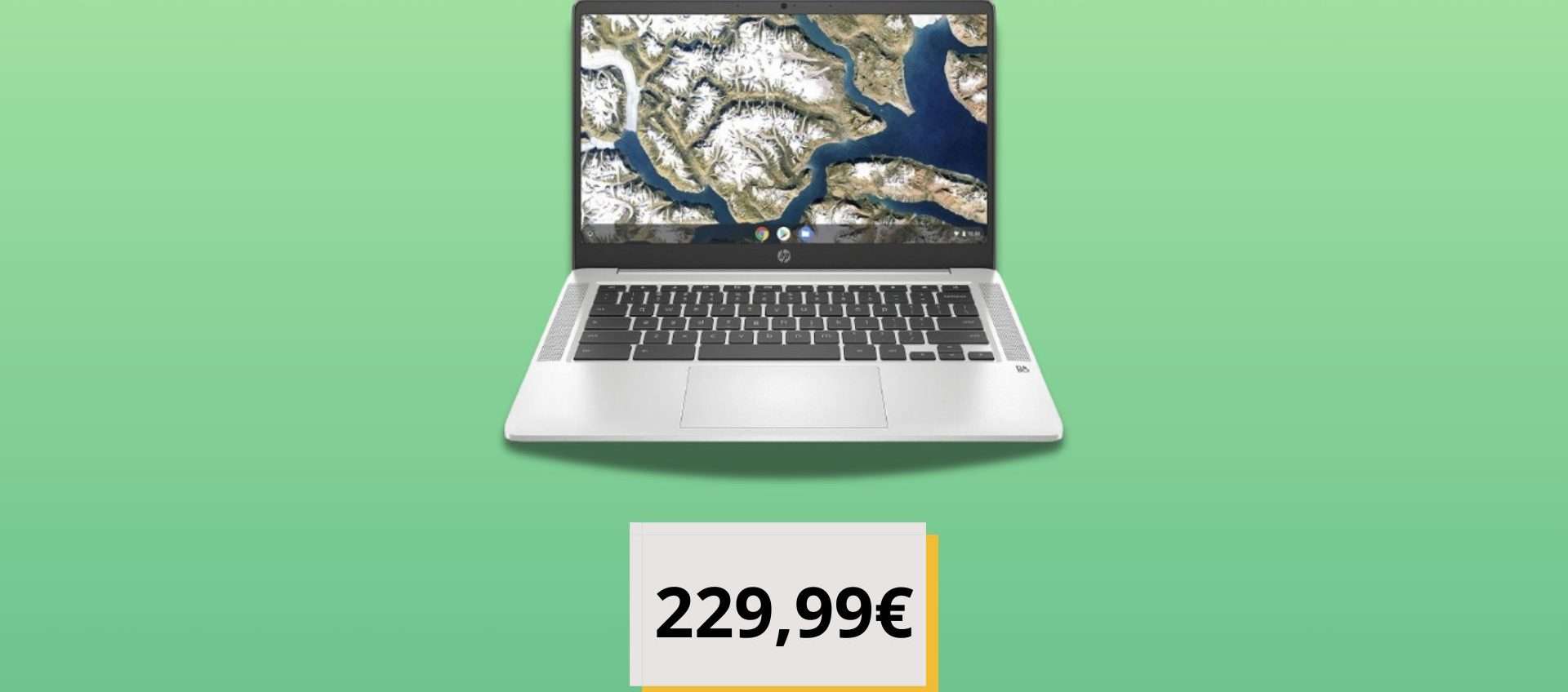 Chromebook HP ad un prezzo imbattibile: oggi lo paghi meno di 230€ (Amazon)