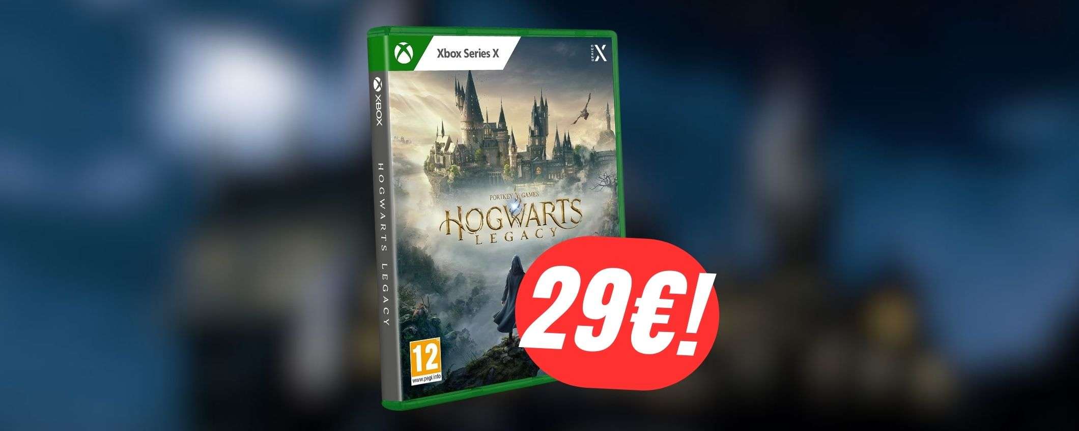 Hogwarts Legacy per Xbox Series X|S crolla a 29€ su Amazon!