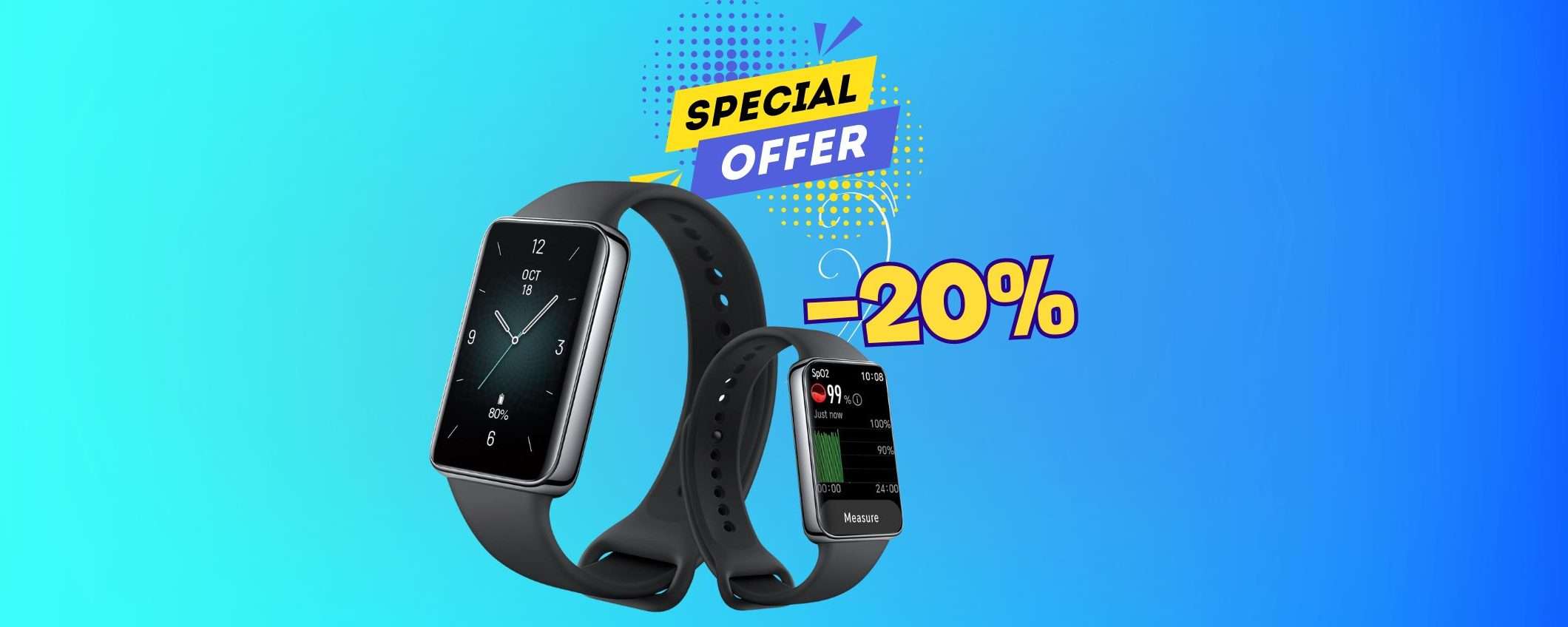 Diventerà il tuo alleato nello sport! Honor Band 9 (-20%)