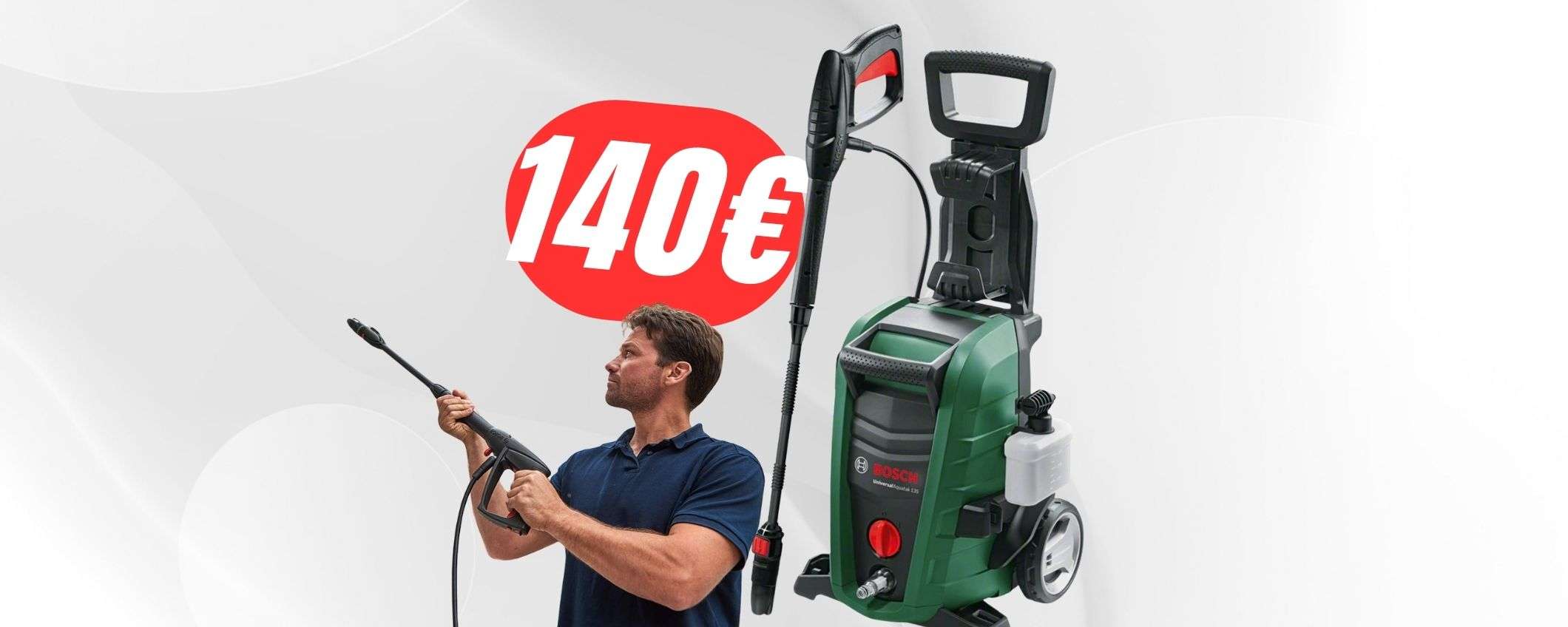 Risparmia 84€ sull'IDROPULITRICE di Bosch grazie allo SCONTO+COUPON!