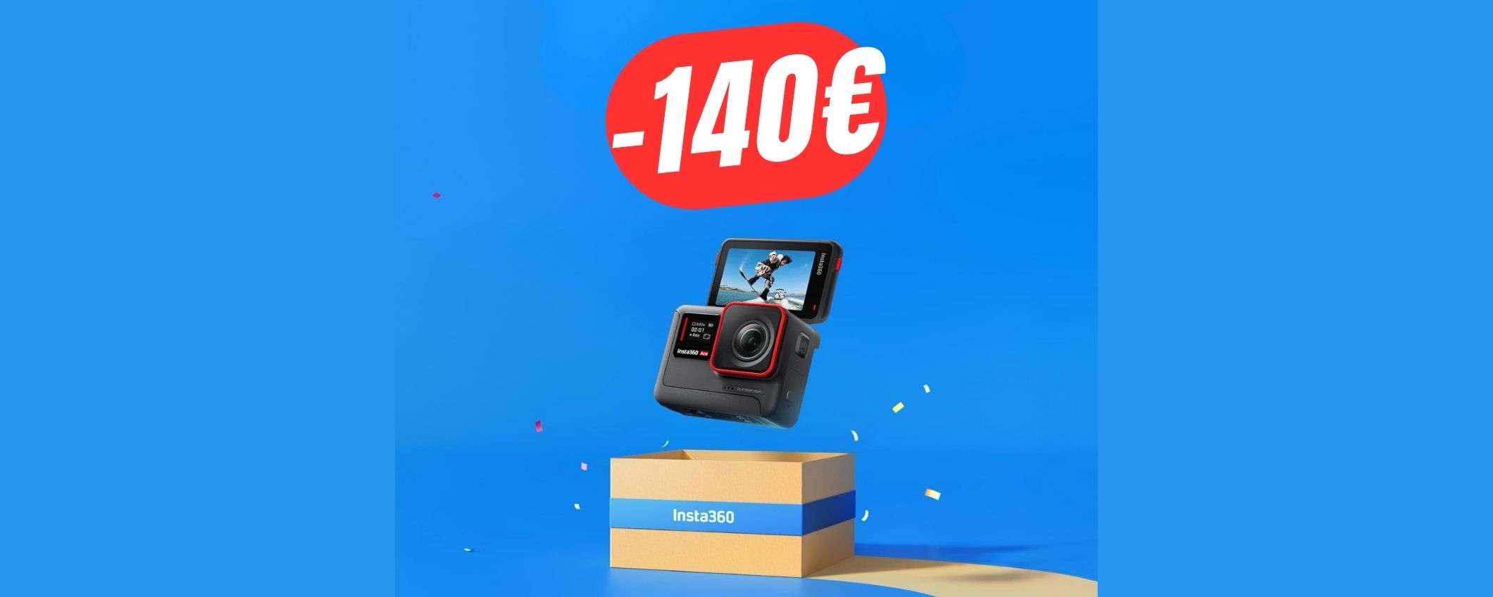 Action Cam Insta360 a -140€ grazie allo SCONTO+COUPON!