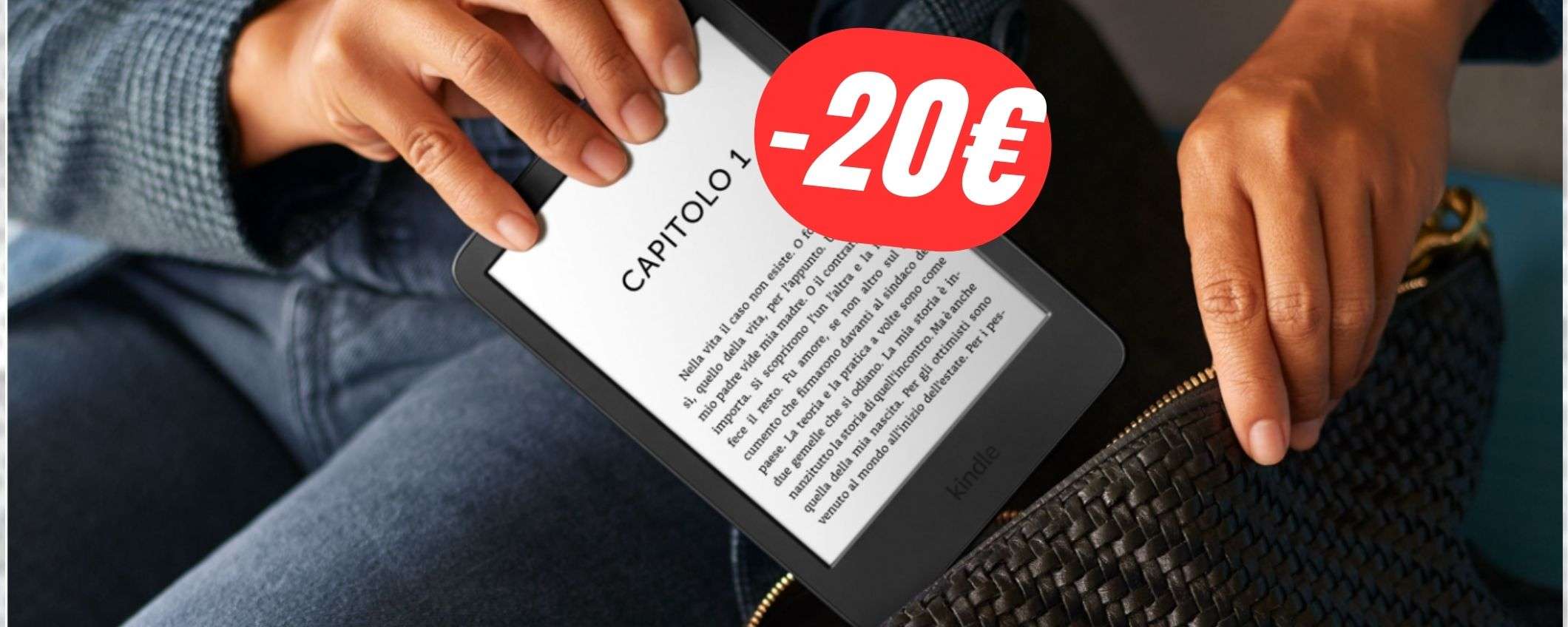 Porta la tua libreria in tasca grazie a Kindle: SCONTATO a 89€ per il PRIME DAY!