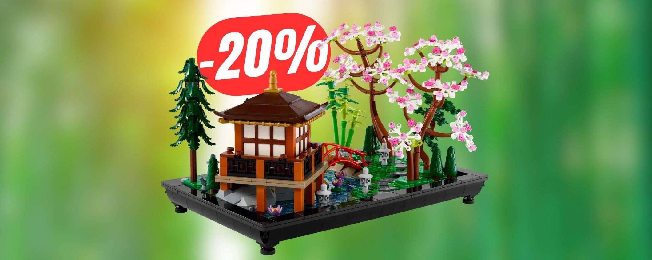 Costruisci il tuo GIARDINO ZEN LEGO risparmiando 21€ con l'offerta Amazon!