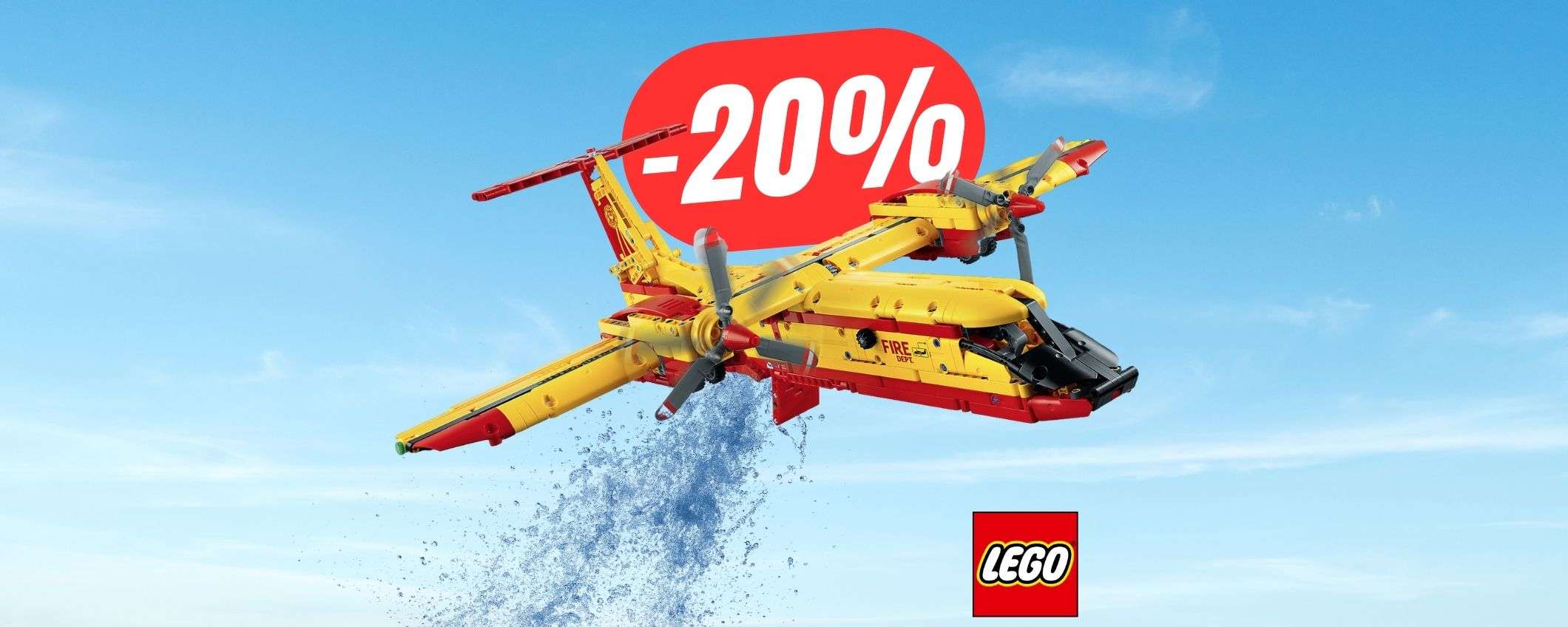 Prendi il volo con questo set LEGO (risparmiando il -20%!)