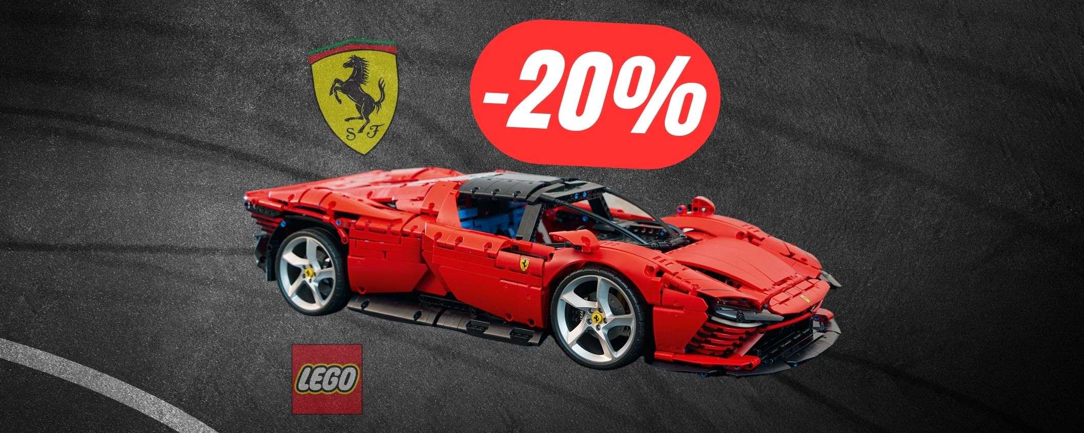 La Ferrari Daytona SP3 LEGO è in OFFERTA a 90€ in meno su Amazon!