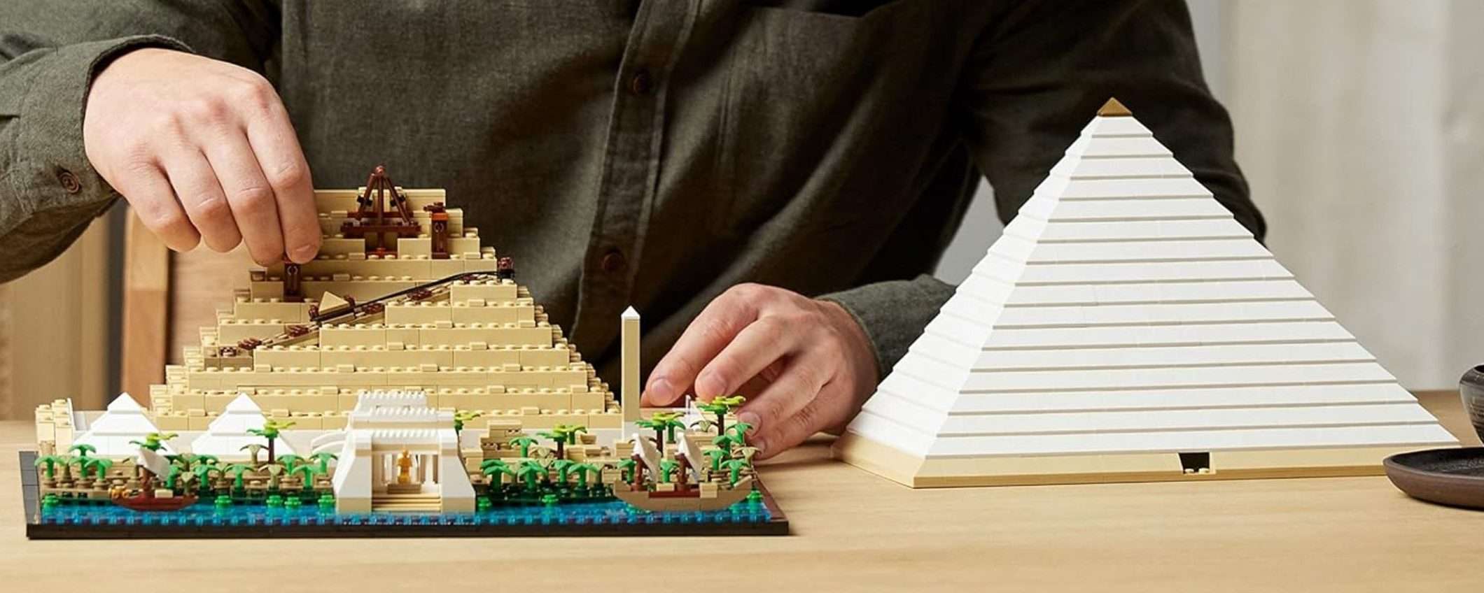 La bellissima Piramide di Giza LEGO torna in OFFERTA su Amazon (-16%)