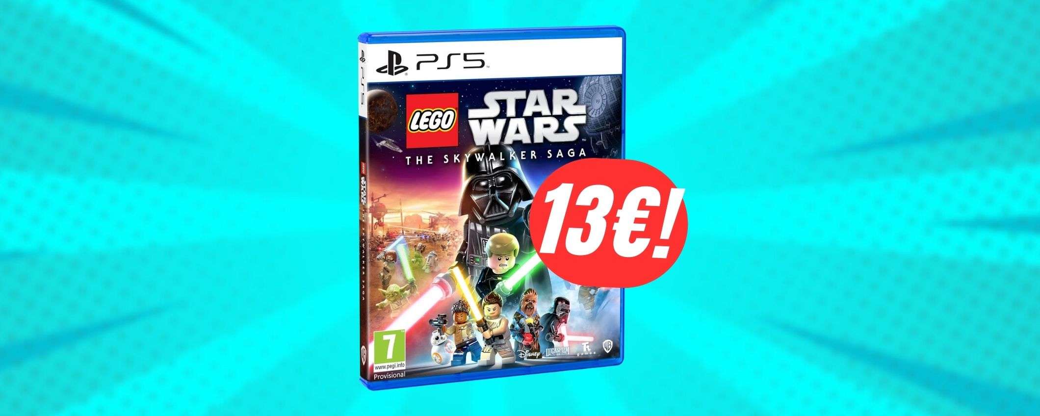 Tutta la saga LEGO Star Wars per PS5 a 13€: SCONTO FOLLE su Amazon!