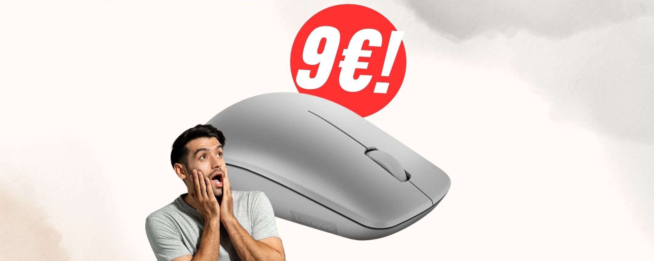 MOUSE WIRELESS a soli 9€?! (ed è anche Lenovo!)