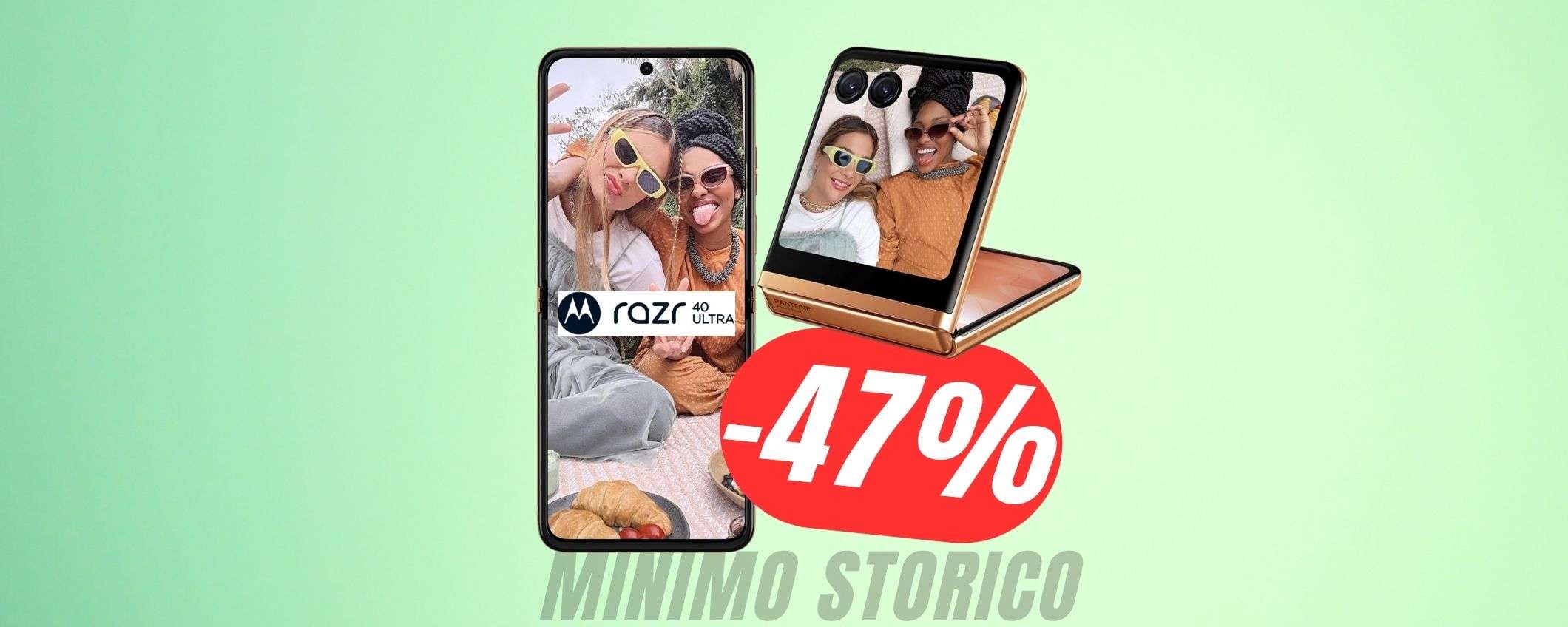 Motorola RAZR 40 Ultra non è mai costato così poco! (-47%)