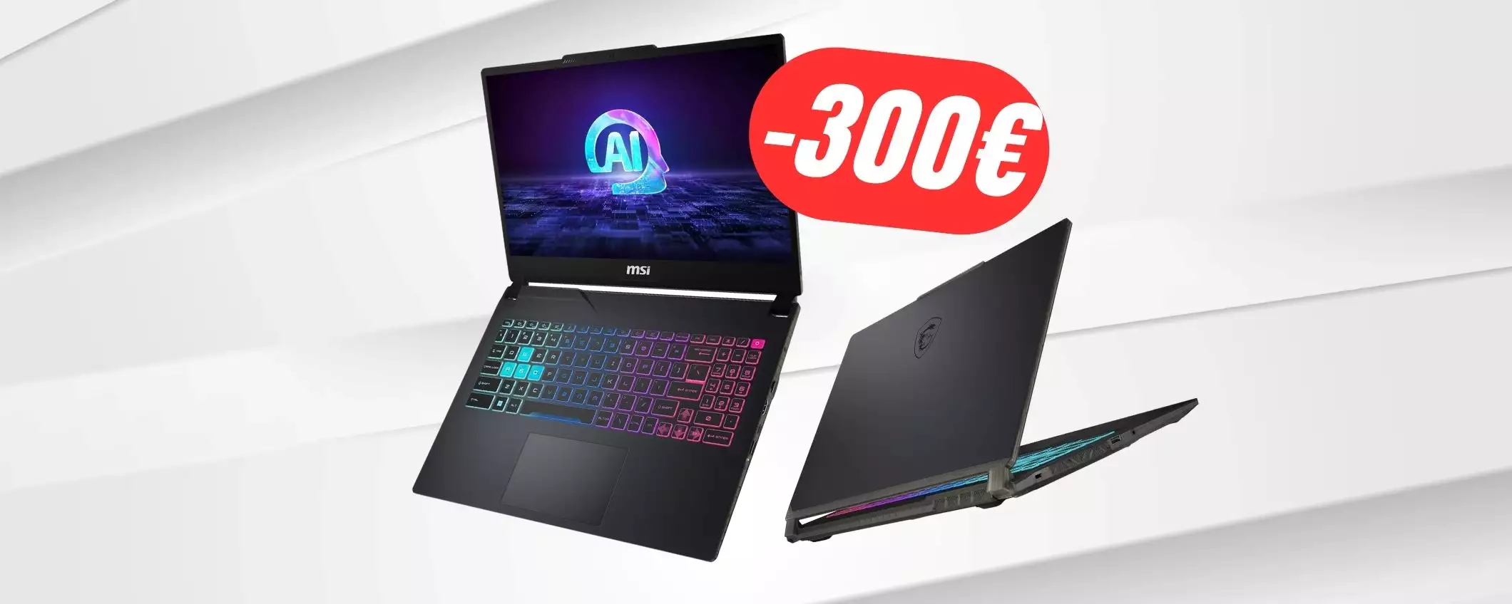 -300€ di SCONTO per questo laptop da gaming (con NVIDIA RTX 4050!)