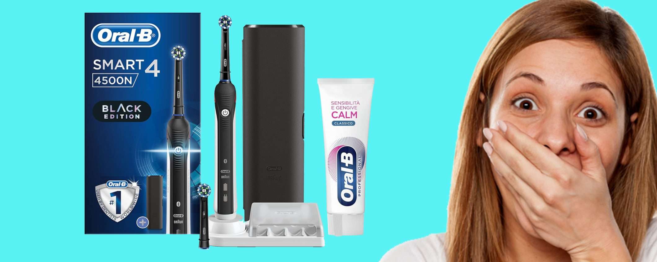 Oral-B Smart 4 CrossAction: sconto PAZZESCO del 62%