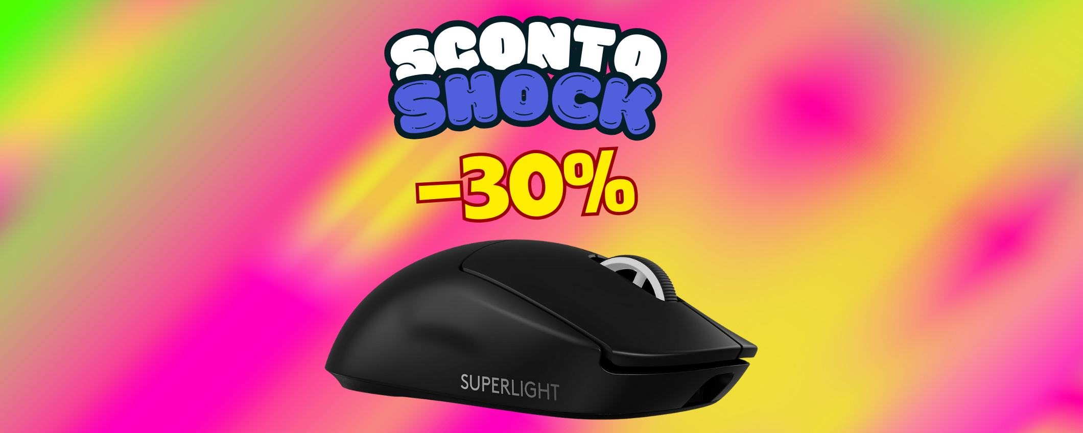 Logitech G PRO X SUPERLIGHT 2, mouse da PRO in sconto del 30%!