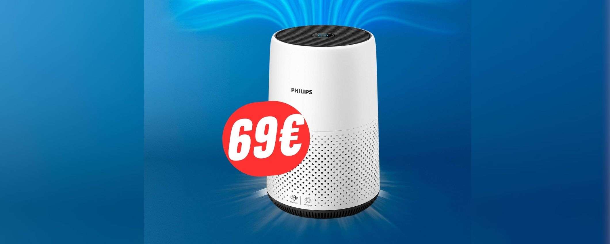 Allergia? Addio con 69€ grazie al PURIFICATORE Philips!