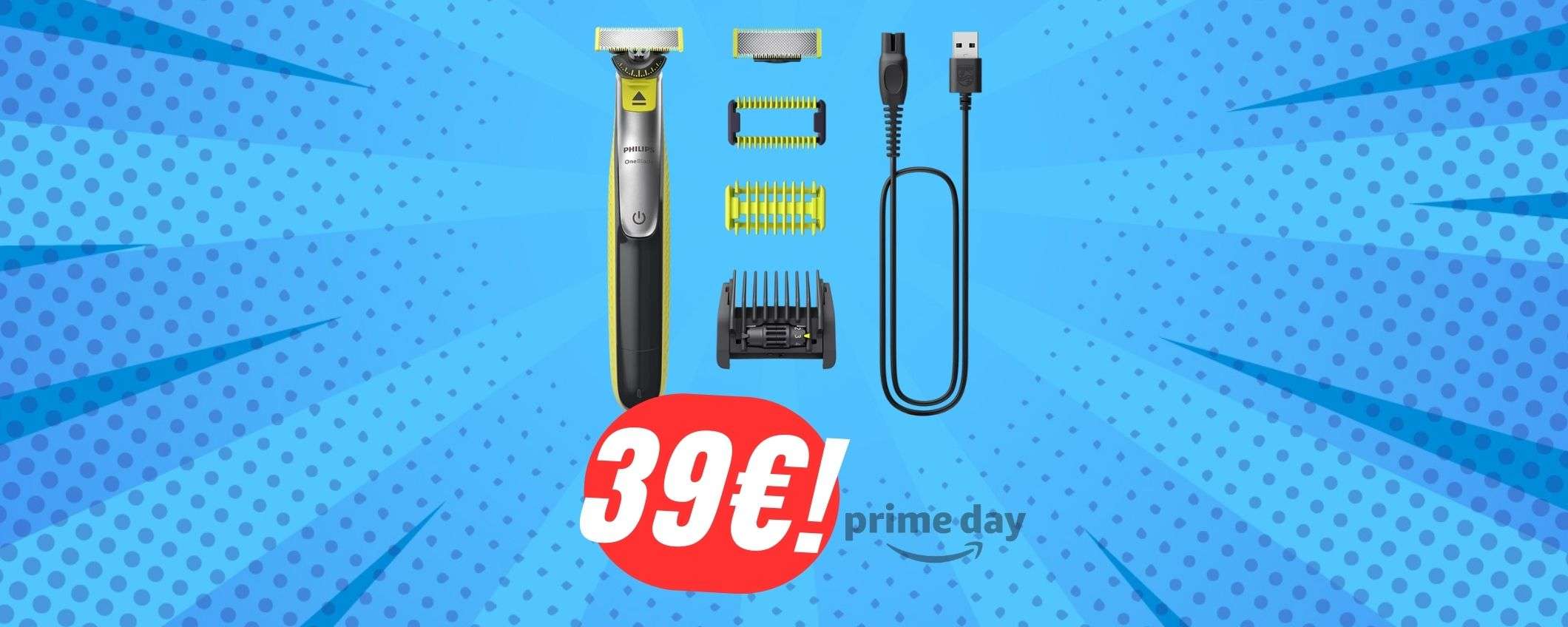 -38% di SCONTO sul Philips OneBlade 360 grazie al PRIME DAY di Amazon!