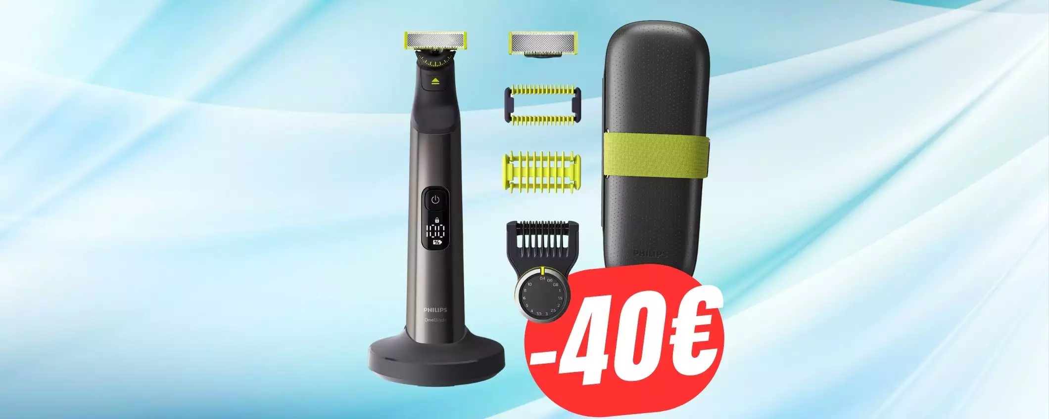 Da 109€ a 69€: Philips OneBlade Pro 360 sta andando a ruba su Amazon!