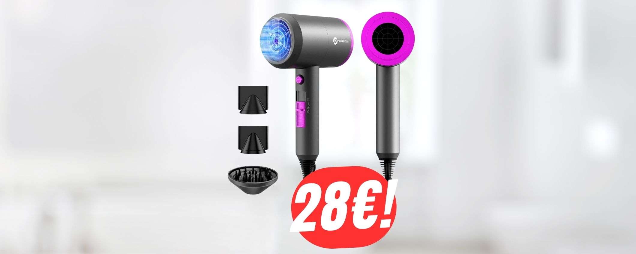 Come Dyson ma a 28€: il PHON agli IONI a un prezzo shock su Amazon!