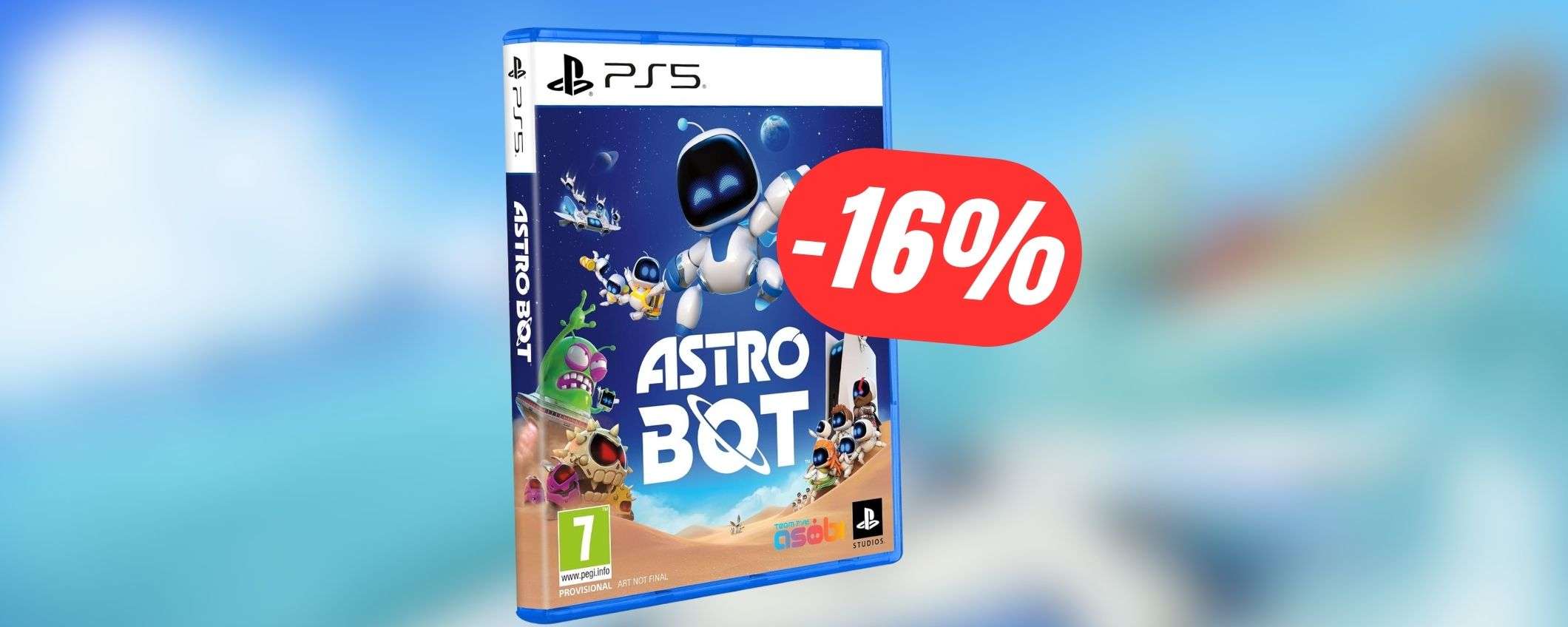 PREORDINA Astro Bot per PS5 e risparmia il 16%!