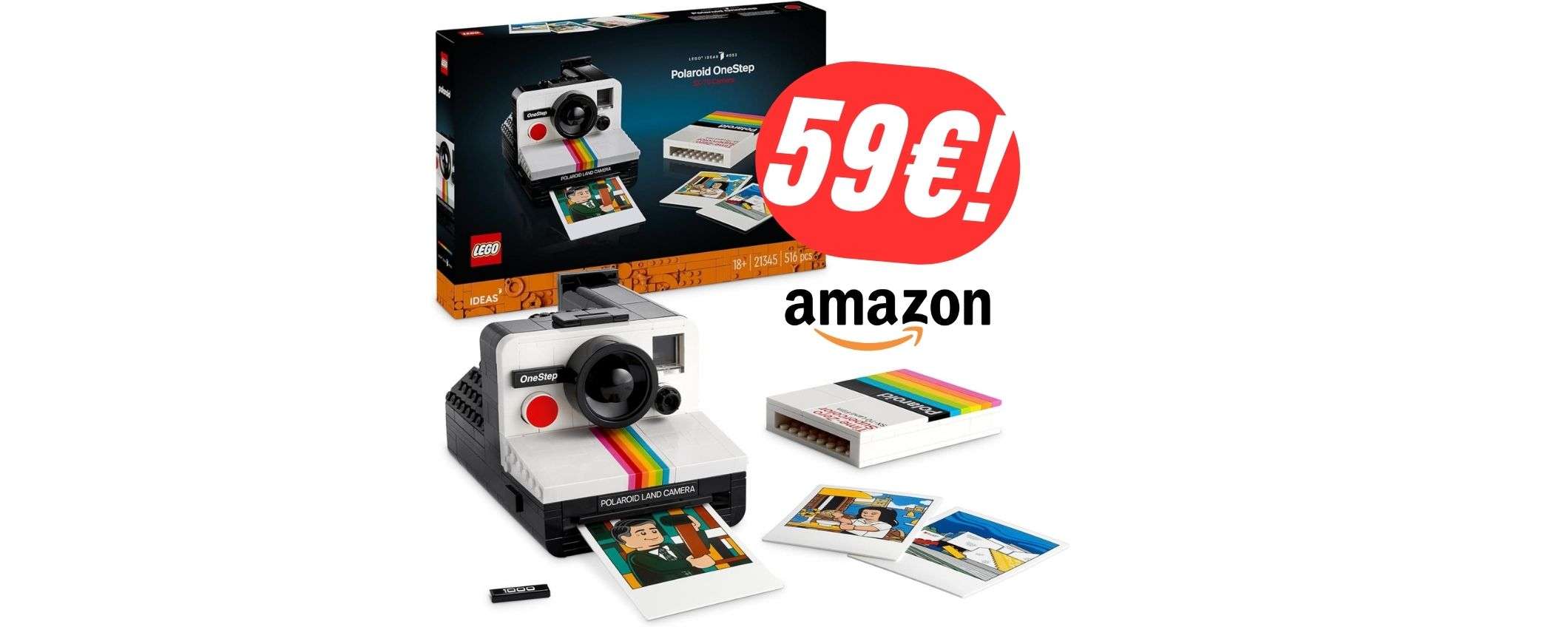 -20€ per la Polaroid LEGO grazie allo SCONTO+COUPON!