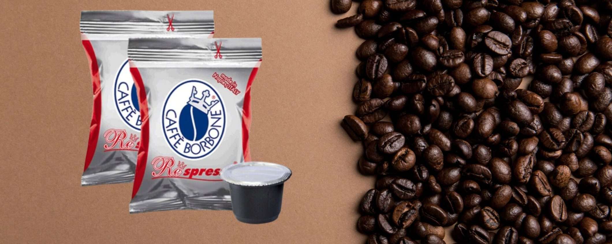 Caffè Borbone Respresso Miscela Rossa: 400 capsule a soli 69€ su eBay