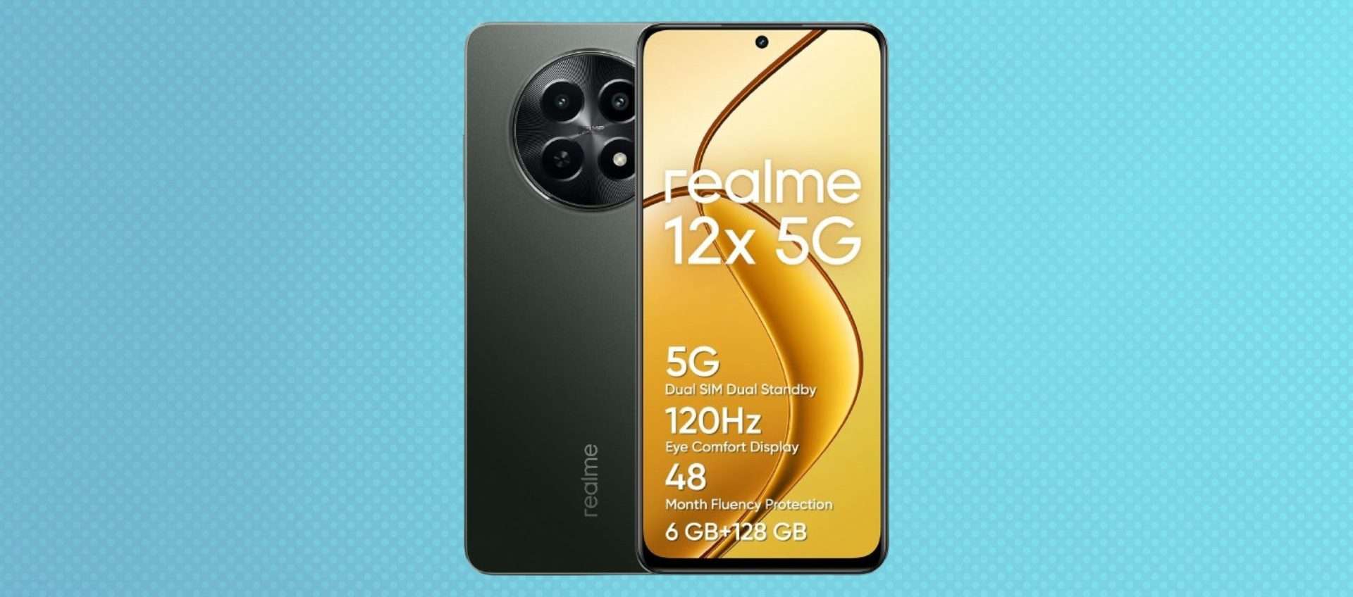 Realme 12X 5G in offerta: con lo sconto del 32% lo paghi solo 135€