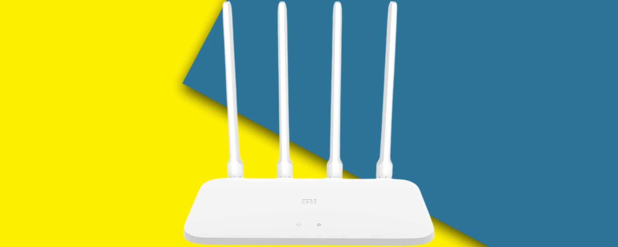 Xiaomi Router 4A a 9,99€ su Amazon: un'OCCASIONE assurda (sconto 64%)