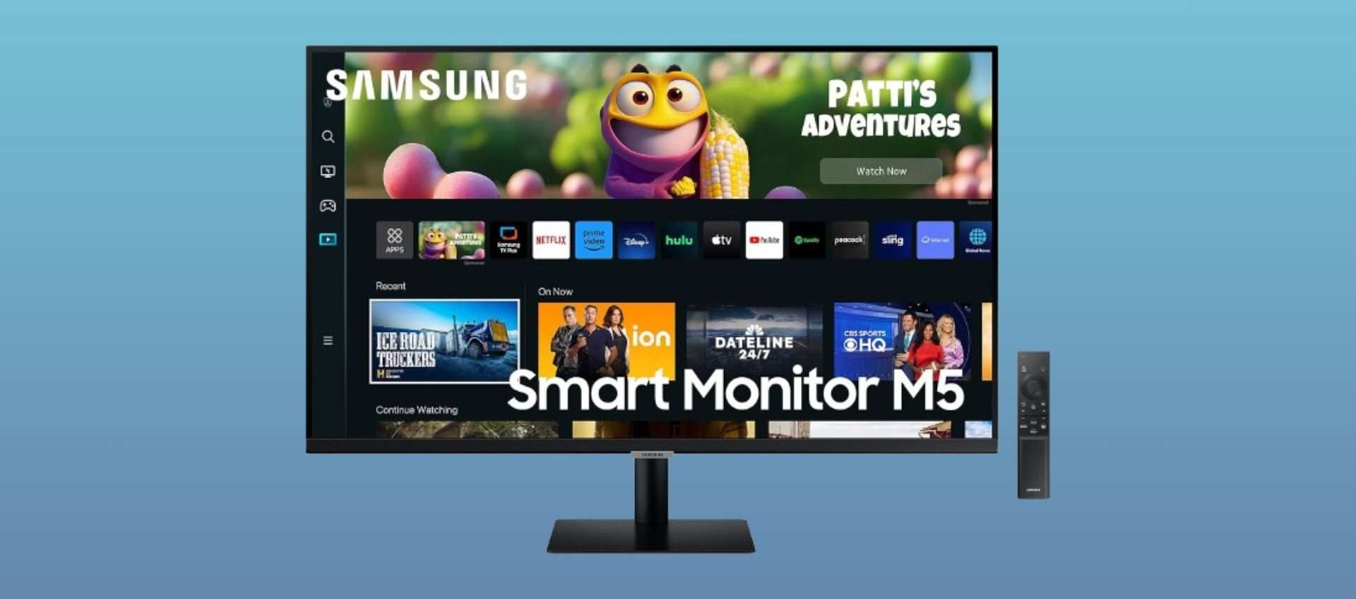 Samsung Smart Monitor M5, prezzo bomba: oggi lo paghi meno di 180€