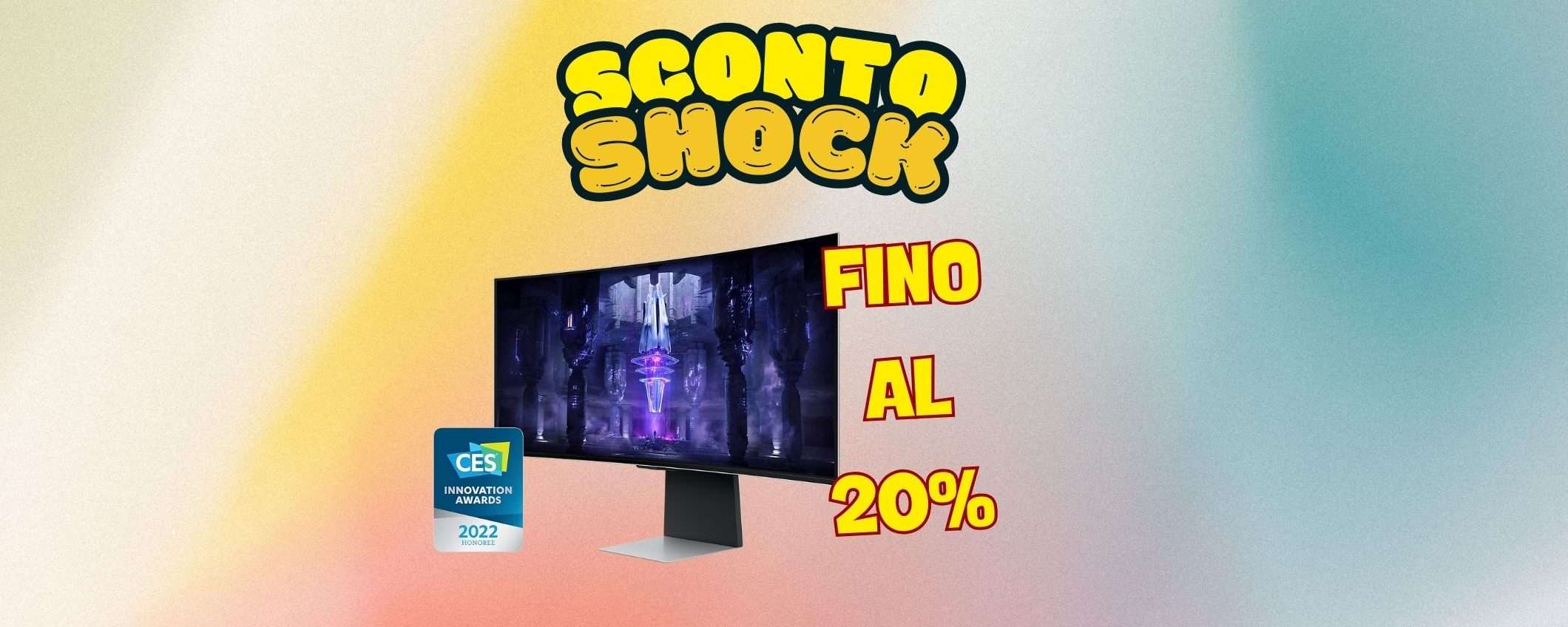 Monitor Samsung in sconto SHOCK fino al 20%