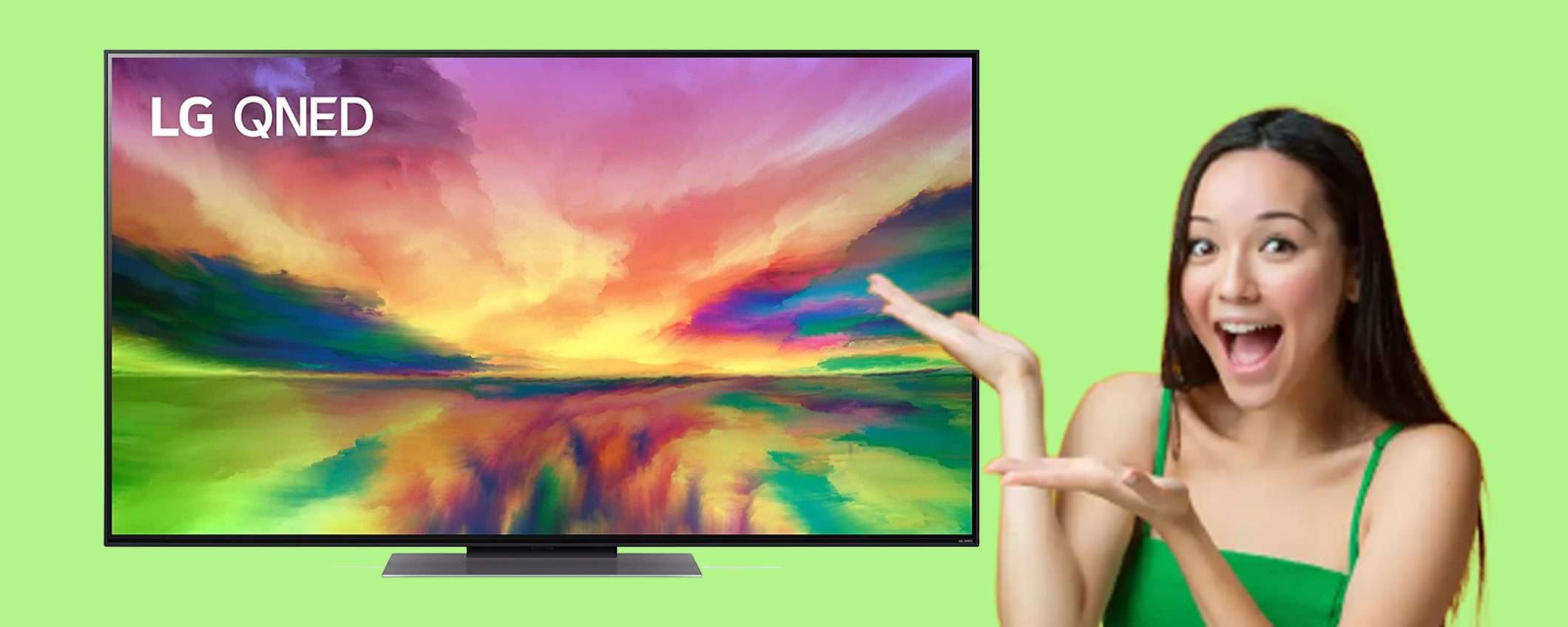 Smart TV LG QNED 4K da 55