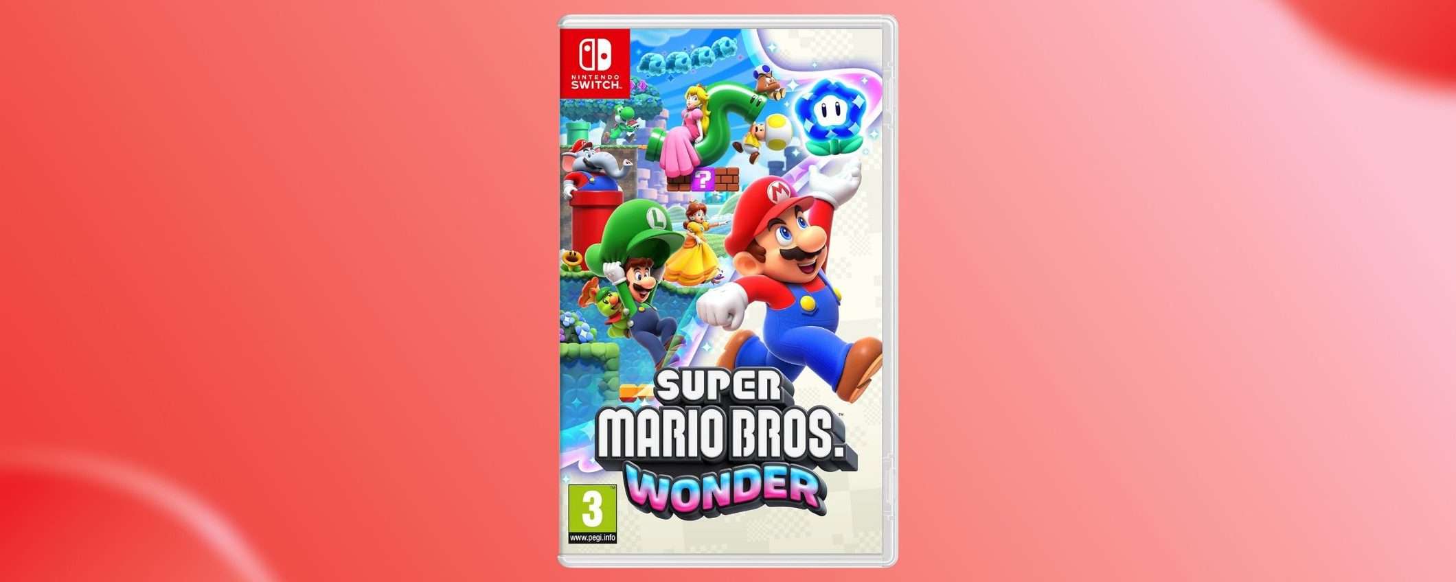 Super Mario Bros. Wonder in offerta: il gioco Nintendo Switch da portare in SPIAGGIA