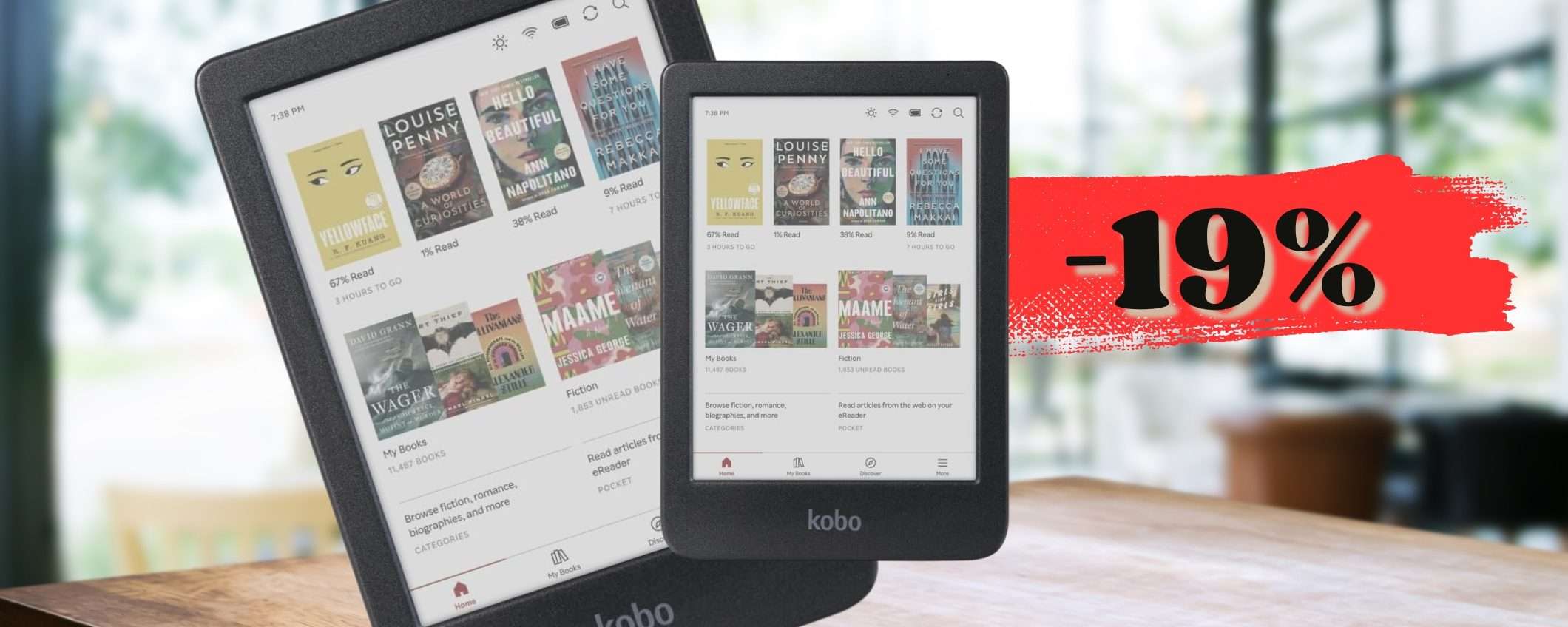 Gli eBook diventano COLORATI con Kobo Clara Colour, sconto Amazon