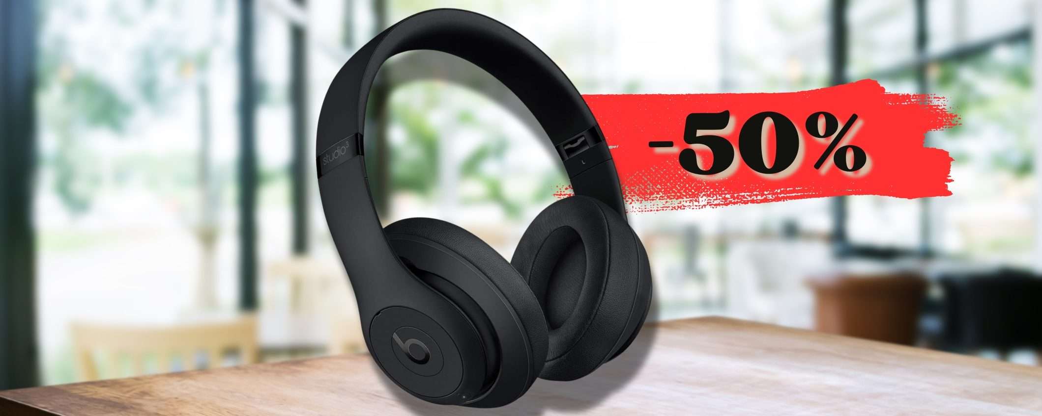 PRECIPITA il prezzo delle Beats Studio3, cuffie wireless sconvolgenti