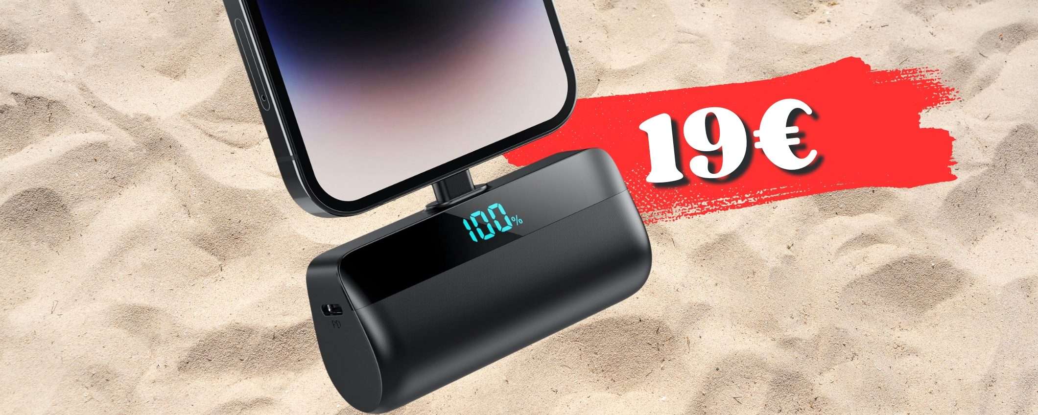 Il powerbank iPhone da non dimenticare ai CONCERTI: 19€ e stai al TOP