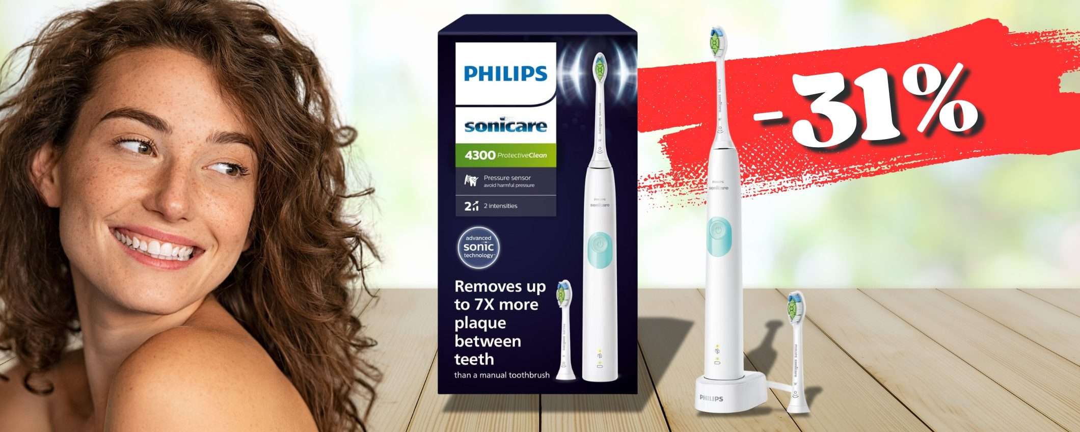 Philips Sonicare in offerta LAMPO: POCHE scorte per sorriso smagliante