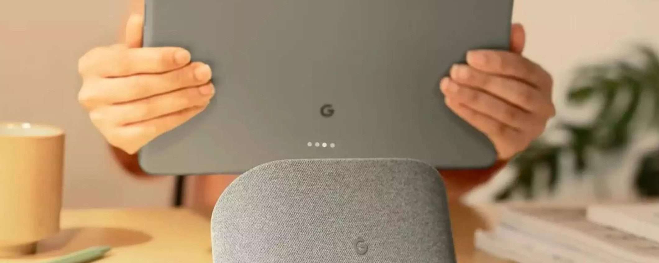 Google Pixel Tablet con base di ricarica a meno di 550€ su Amazon