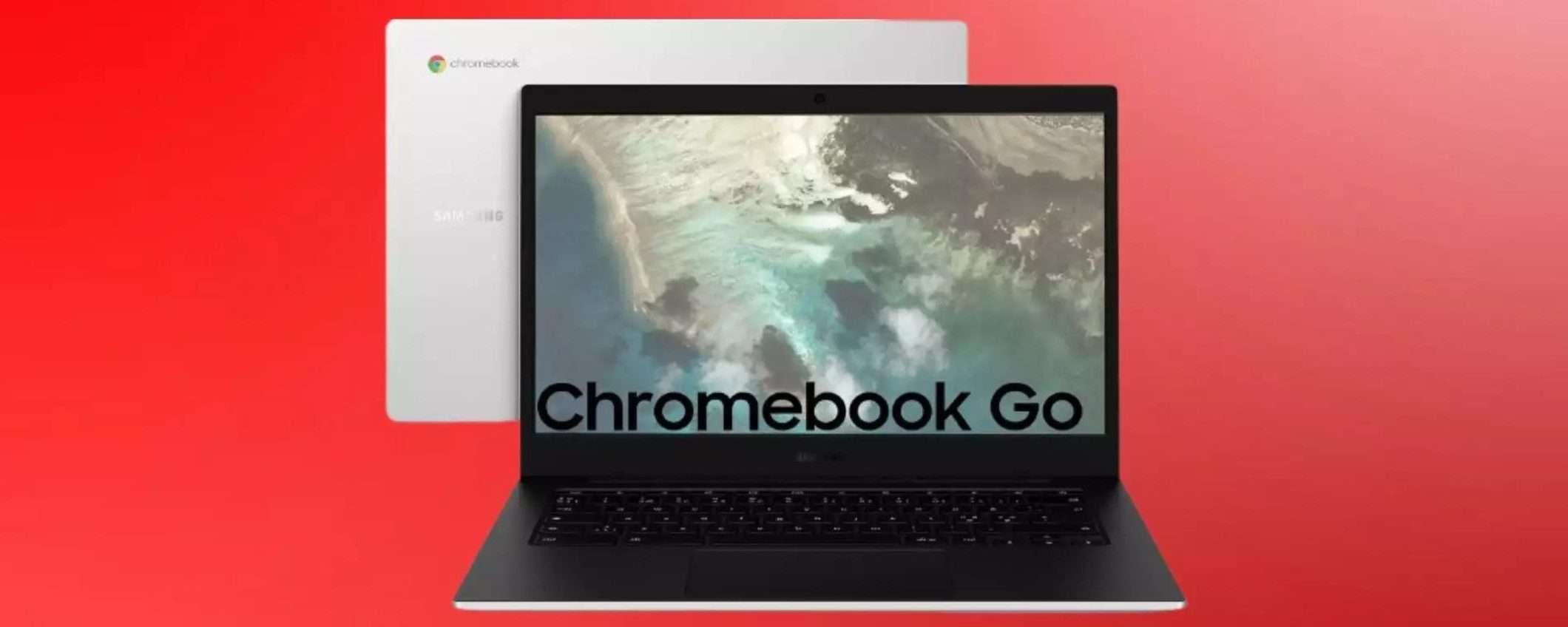 Samsung Galaxy Chromebook Go: il PC perfetto per gli studenti, costa solo 234€