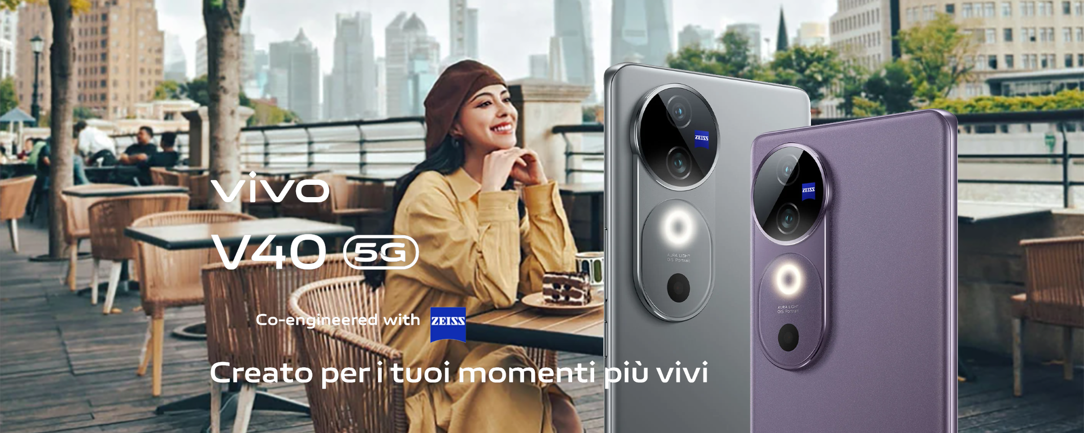 VIVO V40 5G: performance elevate, design elegante e fotocamere avanzate