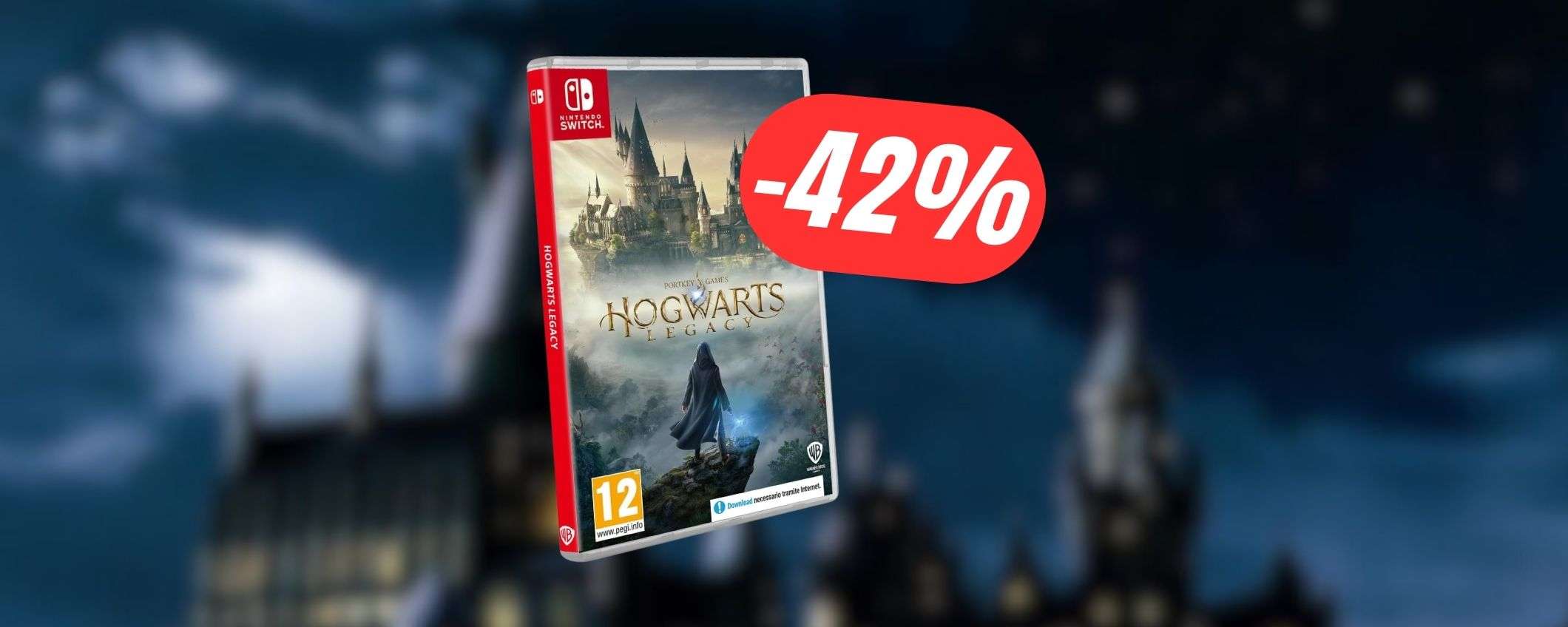 Vivi la magia di Harry Potter sulla tua Switch grazie a Hogwarts Legacy (-42%!)