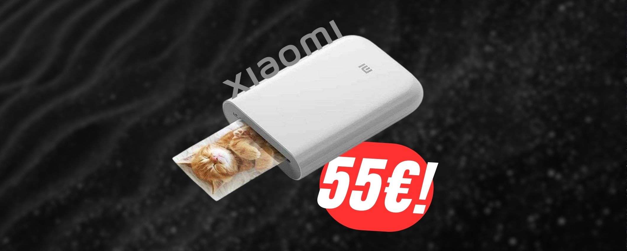 Rendi qualsiasi foto una POLAROID con la mini-stampante Xiaomi in SCONTO (55€!)