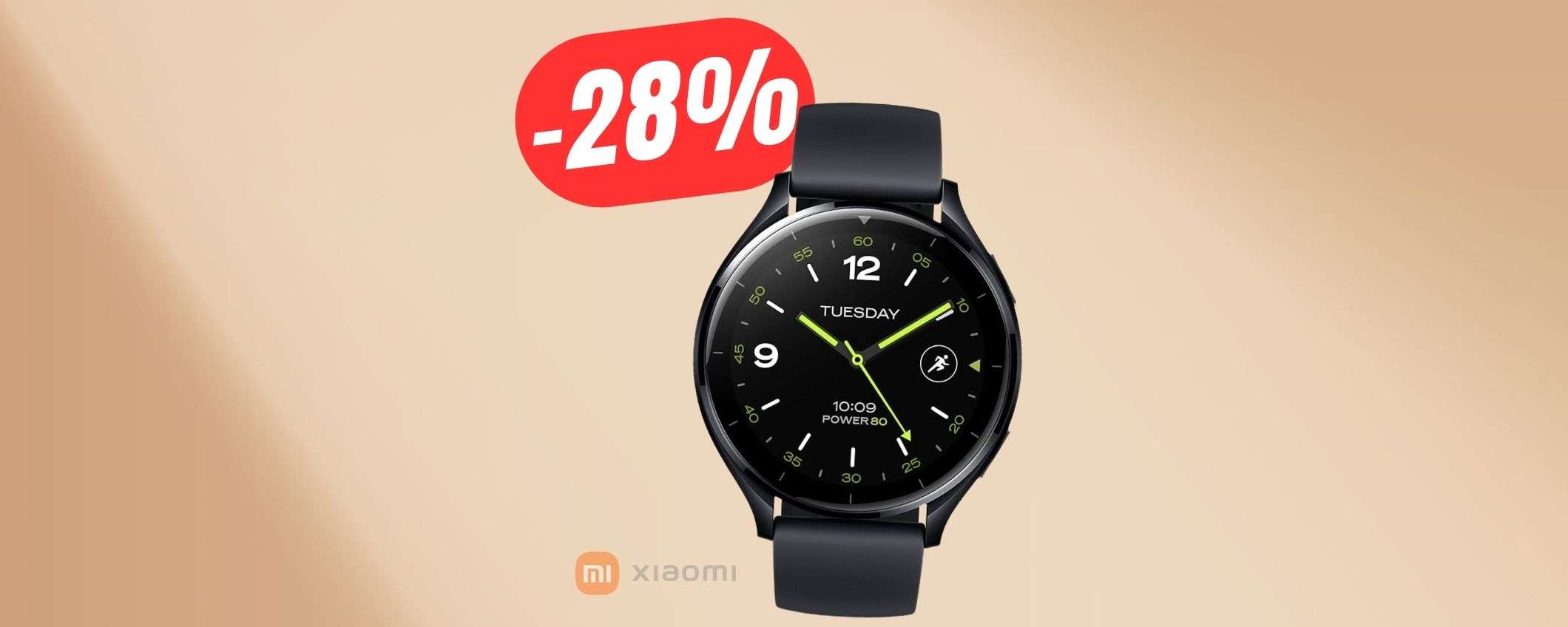 SCONTO di 56€ per lo Xiaomi Watch 2 con GPS integrato!