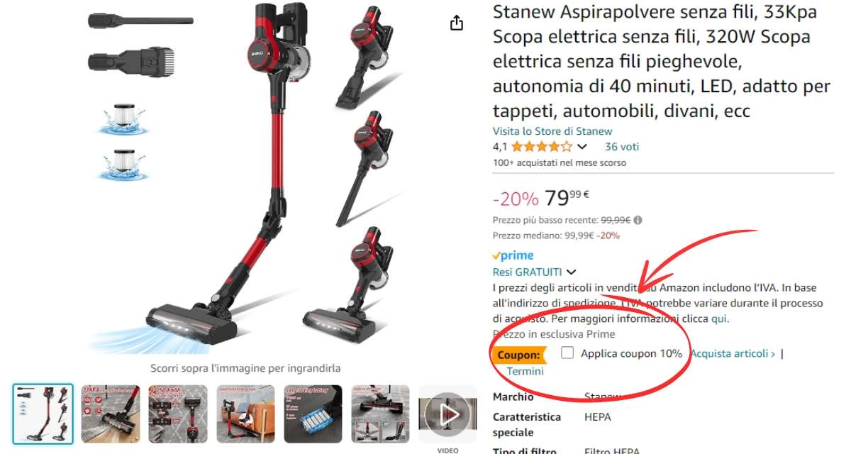 aspirapolvere-senza-fili-prezzo-fuori-testa-amazon-solo-71e-coupon