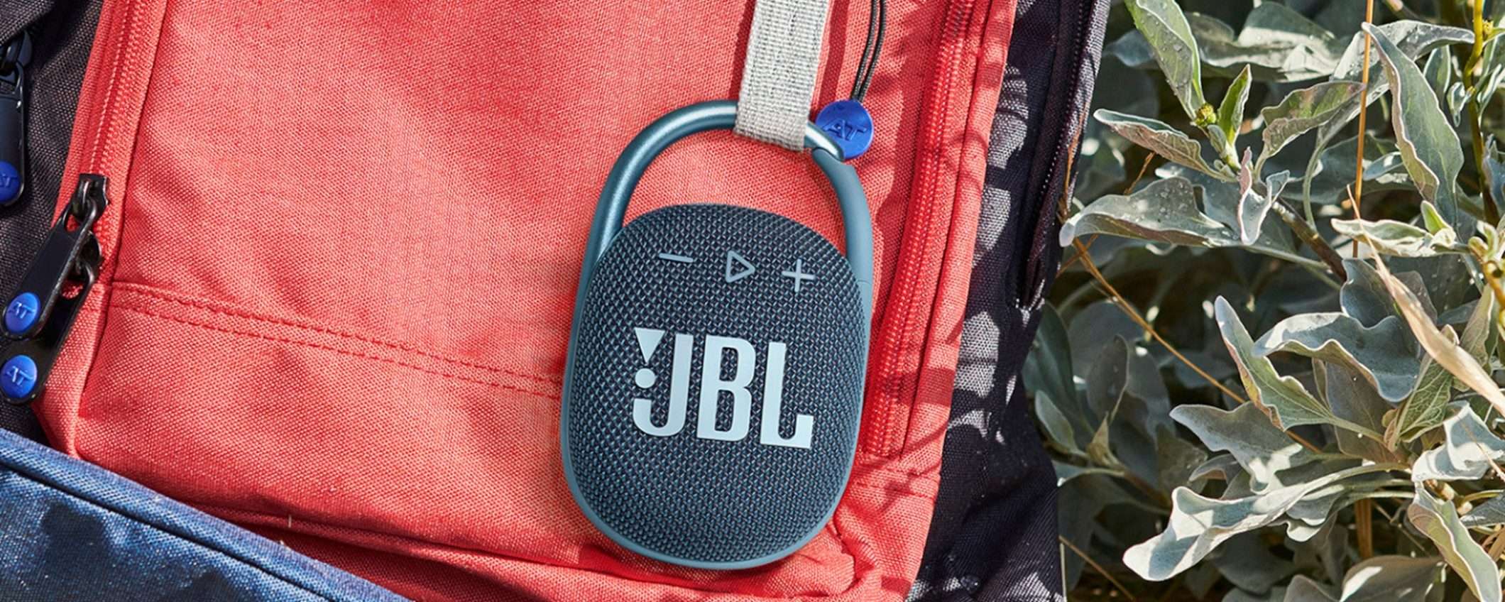 Speaker Bluetooth JBL CLIP 4: mai visto a un prezzo così basso!