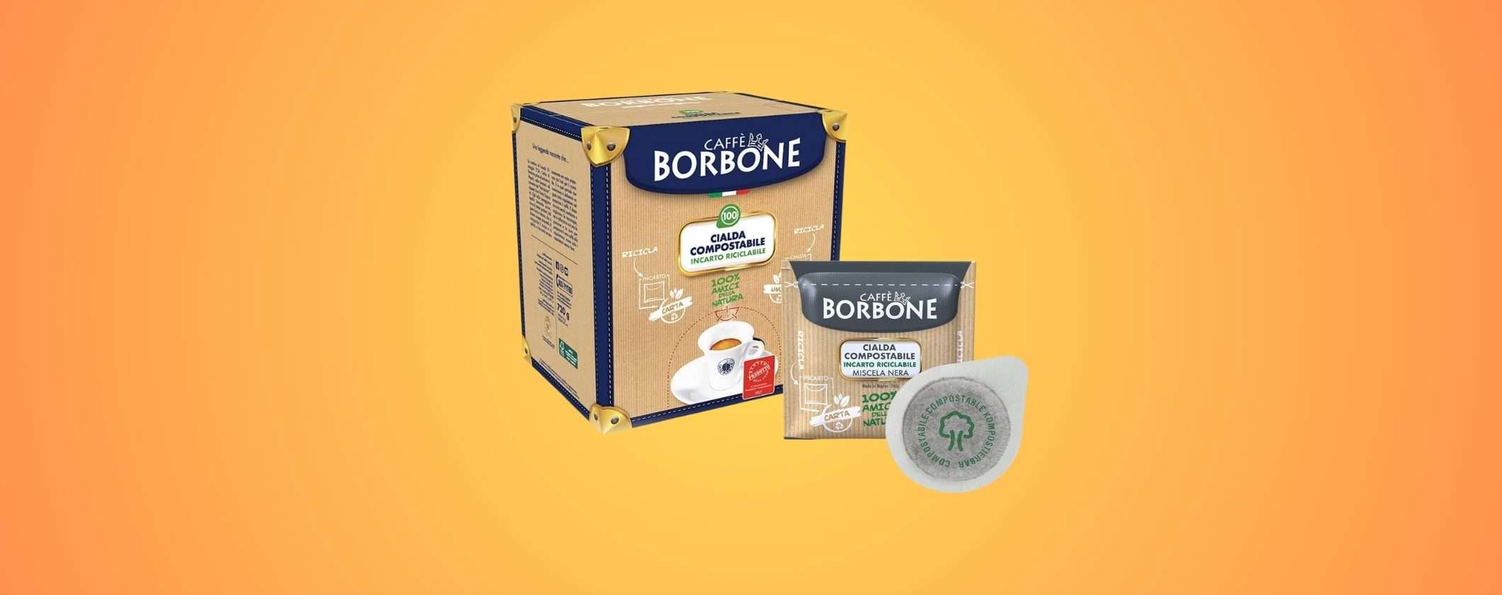 Cialde Caffè Borbone ESE a soli 13 centesimi una su Amazon