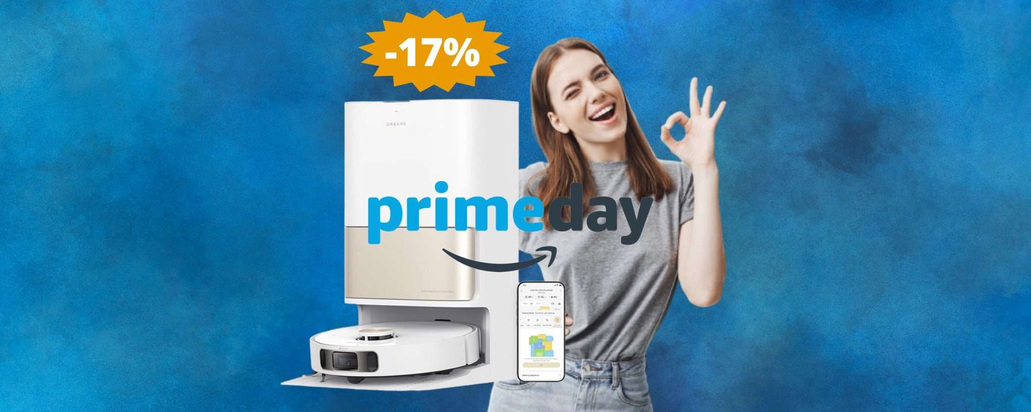 Dreame L10s Pro Ultra: offerta PRIME DAY con 150 euro di SCONTO