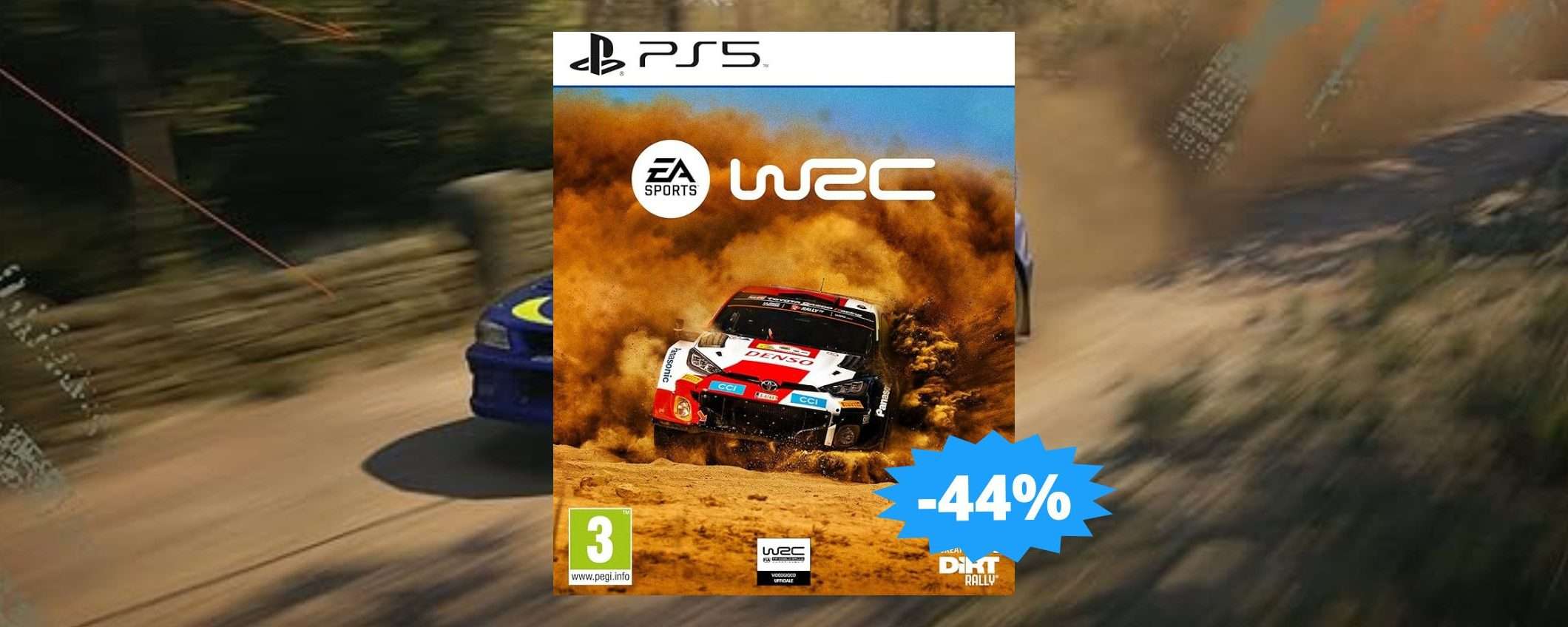 EA SPORTS WRC per PS5: sconto EPICO del 44% su Amazon