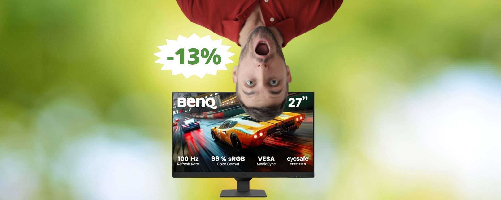 Monitor da gaming BenQ: semplicemente ECCEZIONALE (-13%)