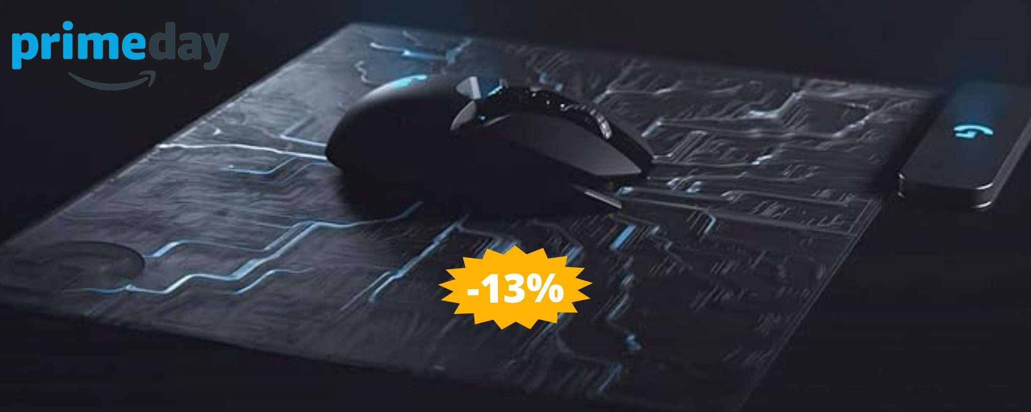 Mouse Logitech G903 LIGHTSPEED: sconto ESCLUSIVO per i Prime Day