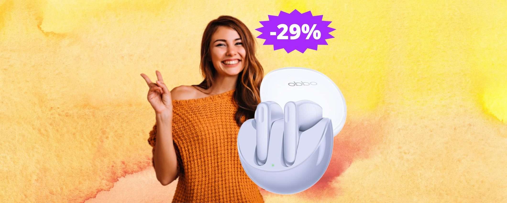 OPPO Enco Air3: IMBATTIBILI a questo prezzo (-29%)