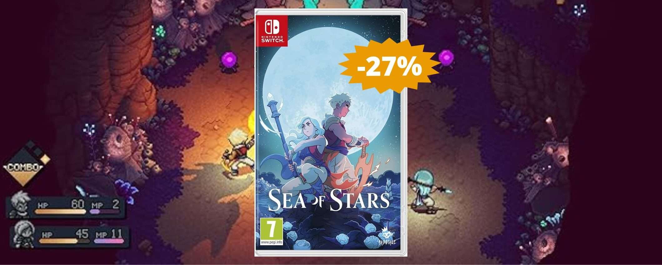 Sea of Stars per Switch: un'avventura magica in MEGA sconto per i Prime Day