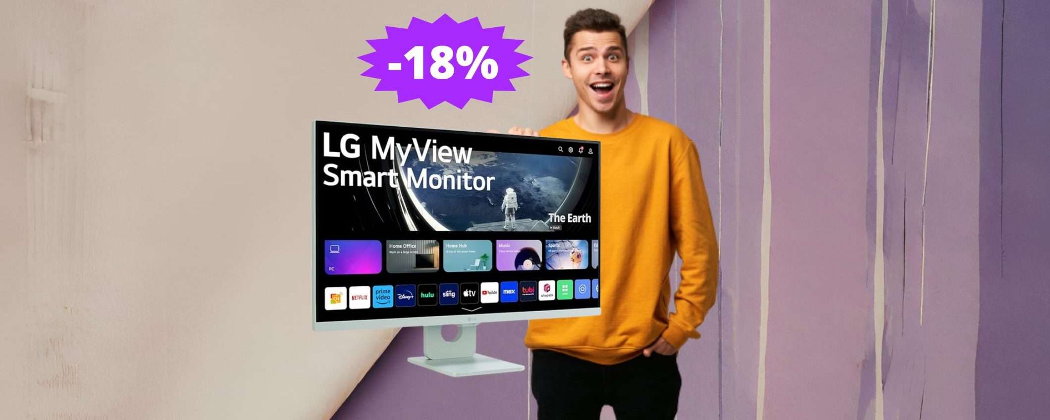 Smart monitor LG da 27